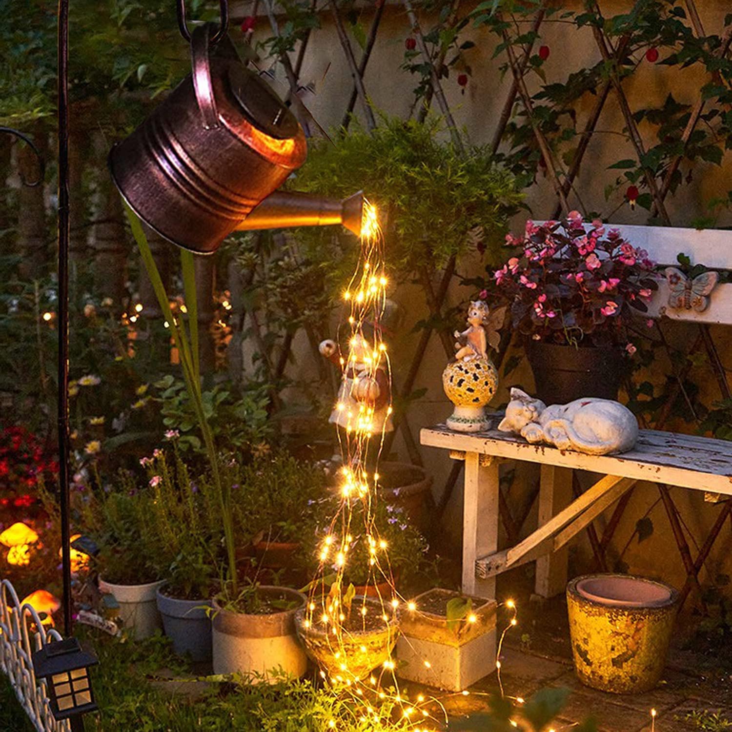 Watering Can LED String Lights