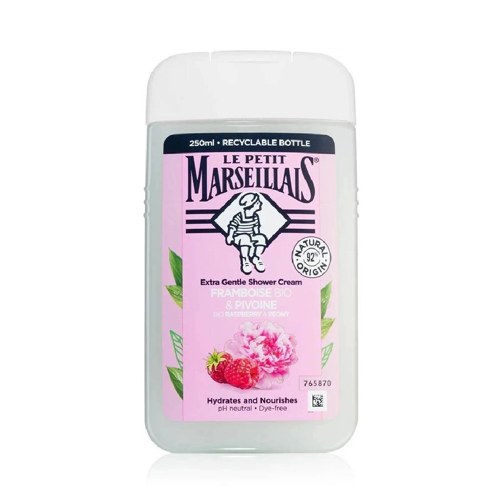 Le Petit Marseillais Raspberry & Peony Shower Cream Hydrating – 8.45 fl oz