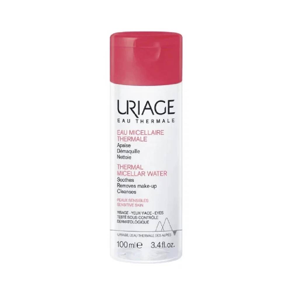 Uriage Thermal Micellar Water Makeup Remover for Sensitive Skin – 3.4oz